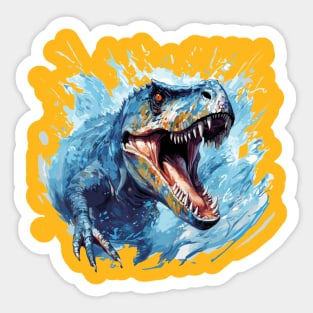 T-REX BLUE Sticker